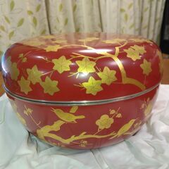 お菓子器（輪島塗 和田謹斎）の画像