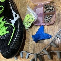 ミズノスパイクシューズ+付属品（決まりました！）の画像