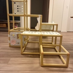 組み替え可能ジャングルジムの画像
