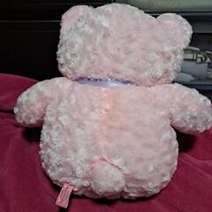 受け渡し予定者います。美品ピンク熊🧸縫いぐるみ(現状販売)の画像