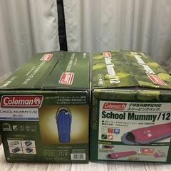 Colemanキッズ用寝袋小学生林間学校対応スリーピングバッグ　...