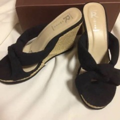 ウエッジソール   リボンサンダル☆♪
