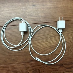 2個セット！Lightningケーブルとアダプターセット