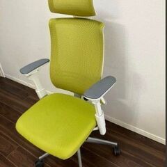 【価格交渉可 】KOKUYO チェア ベゼル リーフグリーン　ヘ...