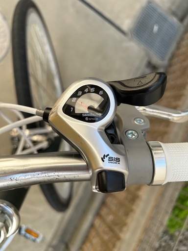 4月購入の6段変速自転車（SHIMANO製）