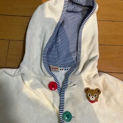 ミキハウス　ベビーマントの画像