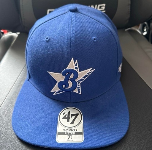 47 PRO FITTED 野球帽 青 7 1/4 47 PRO FITTED 野球帽 青 7 1/4