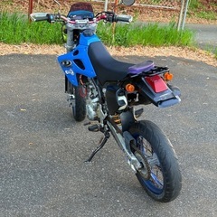 カワサキdトラッカー250 LX250 d tracker登録書類 あり,エンジン実働 (検 KSR KLX KDX XL XLR CRM CR TTR Dトラ D-トラッカー トリッカー セロー XT Vストローム)の画像