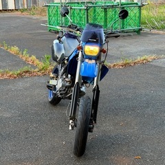 カワサキdトラッカー250 LX250 d tracker登録書類 あり,エンジン実働 (検 KSR KLX KDX XL XLR CRM CR TTR Dトラ D-トラッカー トリッカー セロー XT Vストローム)の画像