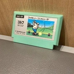 📺 ファミコンソフト ⛳️ ゴルフ  (´o｀；