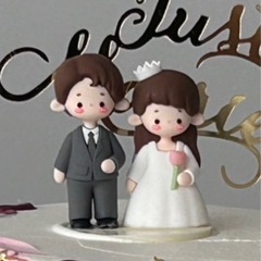 結婚式　ケーキトッパー　ドール　ウェディング　ブライダル