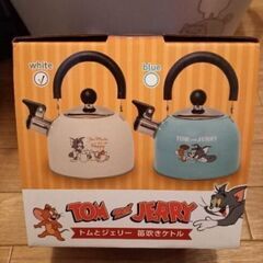 【未開封】　トムとジェリー　笛吹きケトル　ホワイト　　￥1,500