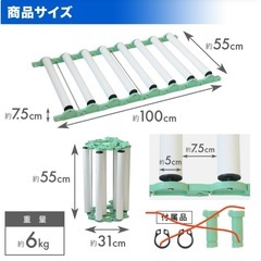 ローラーコンベア 中古 1m
の画像