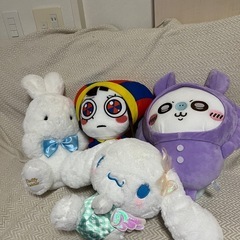 【７日受付終了まで】ぬいぐるみ　４種まとめ　シナモロール　ちいか...
