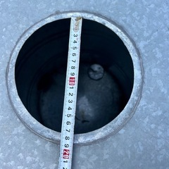 (蓋欠品)穀物貯蔵容器　貯米缶　万能容器の画像