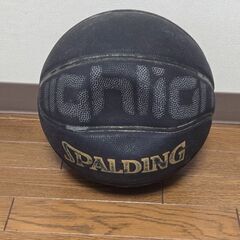 SPALDING INBA バスケットボール 5号 スポーツ 黒×金の画像