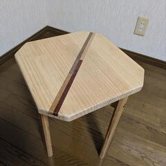 手作りの花台