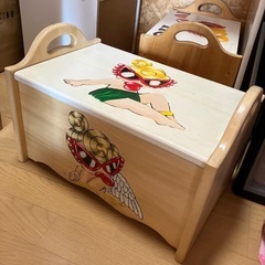 非売品1点もの　ヒステリックミニ　収納&スツール　アンティーク　