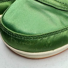 VANS MA-1コラボ 23cm グリーン×オレンジの画像