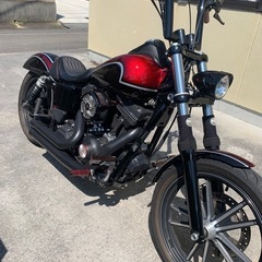 ハーレー　ダイナ　ストリートボブ　FXDBB 2015年式　トラ...