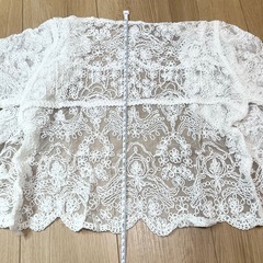 キッズ レースカーディガン 120~130cmの画像