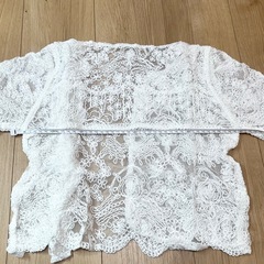 キッズ レースカーディガン 120~130cmの画像