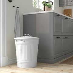 【インテリアにも最適】IKEAオシャレゴミ箱KNODD