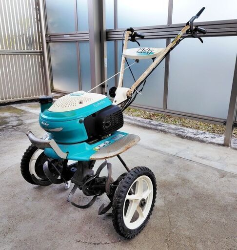 クボタ管理機TMA300S 移動車輪付き 家庭菜園 中耕作業 畑の耕起 農用