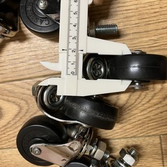 【新品未使用】ハンマーキャスター車輪外径50㎜　4個セットの画像