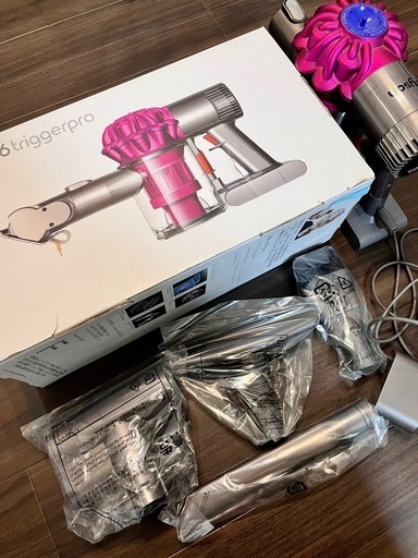 ダイソン:V6 triggerPRO【本体バッテリー充電器used  