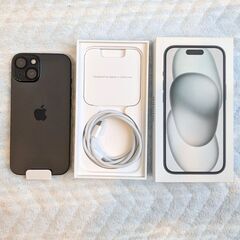 Apple iPhone 15 ブラック 本体 箱付き