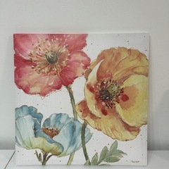絵画　花