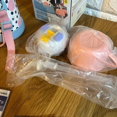 ストロー新品！ピーコックの2way水筒の画像