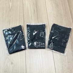【浮腫対策に】着圧ソックス 3足セット 黒 オープントゥ