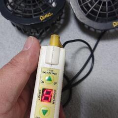 空調服用、ファン、セット。の画像