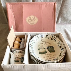 【未使用】カレー皿 ソルト＆ペッパー入れ