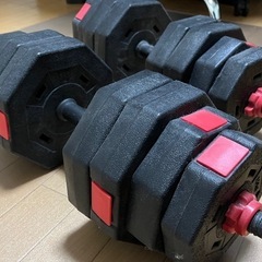 【無料】20kg×2のダンベルをお譲りしますの画像