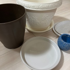 【無料】植木鉢 陶器・プラスチック製など　各種の画像