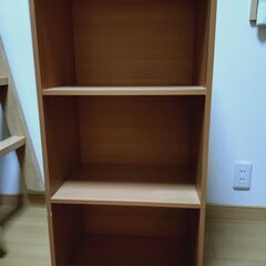 引取のみ　3段カラーボックス