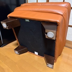 1人用 ソファ  オットマン スツールの画像