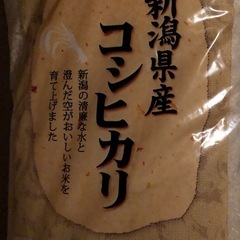 新潟県産　こしひかり　5kg お米　③