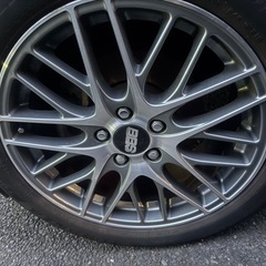BBS CS チタンマット18インチ7.5J ＋48