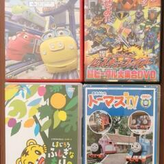 【4枚セット】DVD しまじろう　きかんしゃトーマス　チャギント...
