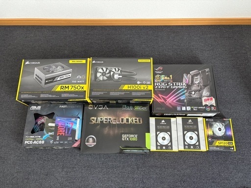 自作PC ゲーミングPC Corsair製品多数 水冷