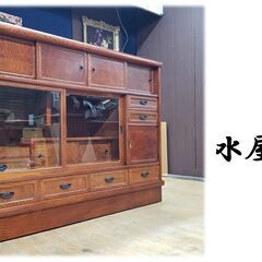 E2　欅 水屋 箪笥