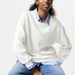 UNIQLO ワッフル長袖Tシャツ
