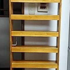 木製　棚の画像