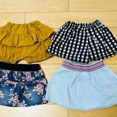 セット はらぺこあおむし ショートパンツ 90 短パン パンツ ベビー チェックの画像