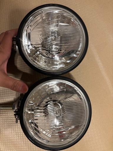 IPF ヘッドライト H4 ロー&ハイビーム 12V用 6インチ 中古 IPF ヘッドライト H4 ロー&ハイビーム 12V用 6インチ 中古