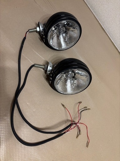 IPF ヘッドライト H4 ロー&ハイビーム 12V用 6インチ 中古